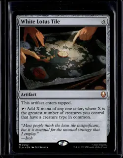 White Lotus Tile - 262 - TLA - NM - MTG Magic the Gathering - Image 1