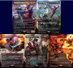 Secret Lair x Deadpool - NON-FOIL - MARVEL MTG - IN HAND SHIPS NOW - Image 1