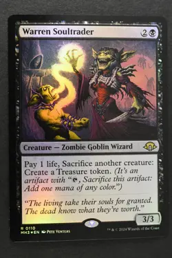 Magic The Gathering: Warren Soultrader - MH3 - FOIL - NM Unplayed MTG - Image 1