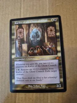 Karlov of the Ghost Council (Retro Frame) Ravnica Remastered Regular - Image 1