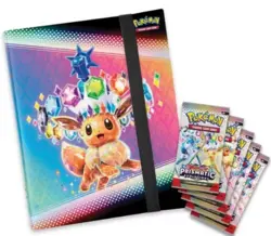 3x Pokemon TCG Prismatic Evolutions Binder Collection - Image 3