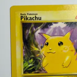Pokemon TCG Pikachu Yellow Cheeks Base Set #58/102 WotC Vintage 1999 - Image 3
