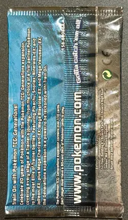Pokemon TCG: Generations Booster Pack 20th Anniversary Blastoise New Sealed! - Image 2