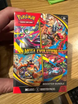Pokemon TCG ME01 Mega Evolution Booster Bundle Sealed New - Image 1