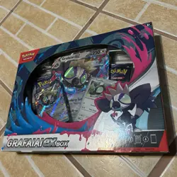 Pokemon TCG Scarlet & Violet Grafaiai EX Box Brand New Factory Sealed - Image 2