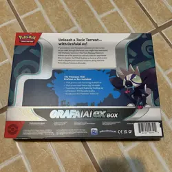 Pokemon TCG Scarlet & Violet Grafaiai EX Box Brand New Factory Sealed - Image 4