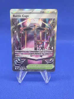 Pokemon ME02: Phantasmal Flames Battle Cage 116/094 Full Art Ultra Rare NM - Image 1