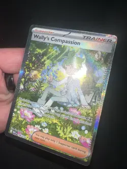 🔥 Pokemon TCG Wall's Compassion 186/132 Special Illustration Rare Minty - Image 4
