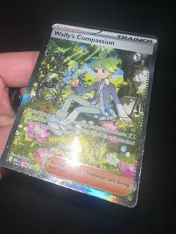 🔥 Pokemon TCG Wall's Compassion 186/132 Special Illustration Rare Minty - Image 5