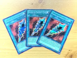 yugioh 3X Sword of Dragon's Soul PCJ-EN003 Secret Rare Unlimited Ed mint mint - Image 2