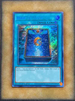 Yugioh Book of Moon RA02-EN050 Secret Rare 1st Ed NM - Image 1