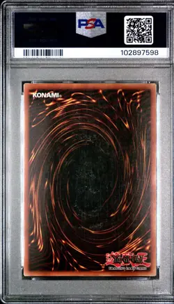 PSA 7 2002 YUGIOH Jinzo PSV-000 Pharaoh's Servant Reverse Foil Error Unlimited - Image 2