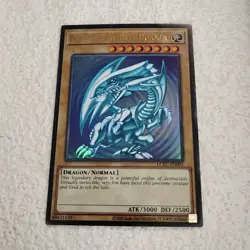 Yu-Gi-Oh! TCG Blue-Eyes White Dragon LCKC-EN001 2020 Reprint NM/MINT - Image 3
