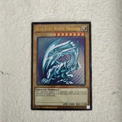 Yu-Gi-Oh! TCG Blue-Eyes White Dragon LCKC-EN001 2020 Reprint NM/MINT - Image 4