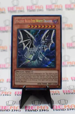 Malefic Blue-Eyes White Dragon YMP1-EN002 Bonds Beyond Time Movie Pack... - Image 1