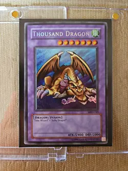 "Authentic Yu-Gi-Oh Card Singles" "Thousand Dragon MRD-143" Magnet Case - Image 4
