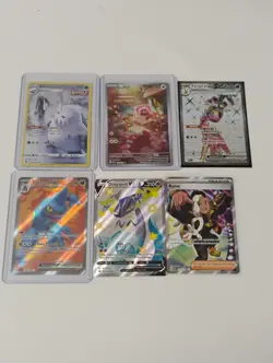 Pokemon Mega Evolution/Black Star Promo/Full Art/Stufful Illustration Rare Cards - Image 1