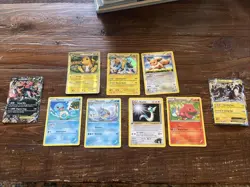 Pokemon TCG Vintage 9 Card Lot Good Assortment! - Image 1