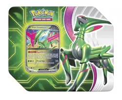 Sealed Paradox Destinies Iron Leaves ex Tin Pokemon Trading Card. - Image 1