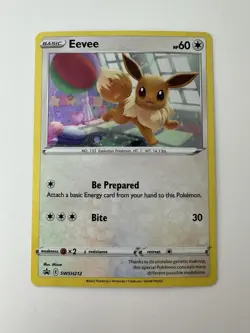 Eevee SWSH212 SWSH: Sword & Shield Promo Cards Holo - Image 3