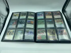 Lot of 360 ALL FOIL Common/Uncommon Magic MTG Cards In binder (LOT#1) - Image 1