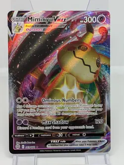Mimikyu VMAX 069/172 Brilliant Stars NM Ultra Rare Pokemon Card NM - Image 1