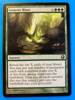 MTG 1x Genesis Wave Scars of Mirrodin Modern Magic the Gathering Card x1 NM - Image 1