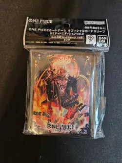 King One Piece Card Game Official TCG 70 Sleeves Limited Edition vol.2 Japan - Image 1