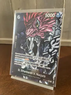 St. Ethanbaron V. Nusjuro (Alternate Art) OP13-080 One Piece Card Game - Image 1