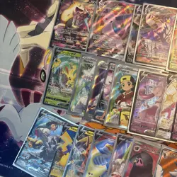 Pokemon Lot Modern V Vmax Eevee TCG Cards Collection Fire Rare Holo Foil - Image 5