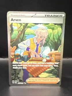 Pokemon TCG Arven Scarlet & Violet Base Set Trainer Card 249/198 Holo - Image 2