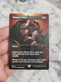 Secret Lair Mtg Kieran Yanner Demonic Tutor Non-foil - Image 1