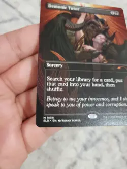Secret Lair Mtg Kieran Yanner Demonic Tutor Non-foil - Image 2