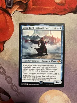 Urza, Lord High Artificer Magic The Gathering Modern Horizons 2019 Mythic NM - Image 1