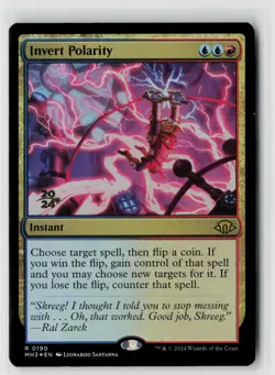 MTG Modern Horizons 3 Invert Polarity Prerelease Foil x1 NM Rare - Image 1