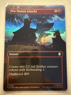 Fire Nation Attacks Extended Uncommon* Magic MtG x1 Avatar The Last Airbender - Image 1