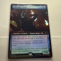 The Blue Spirit - Ex Art - Foil - NM - (178) MTG Avatar: The Last Airbender - Image 1