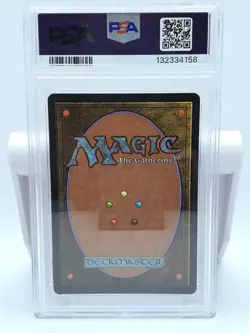 Wasteland (Tempest, 1997) PSA 6 EX‑MT Magic: The Gathering Land - Image 2