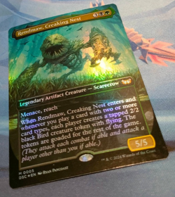 Rendmaw, Creaking Nest FOIL (Borderless) Duskmourn - Mythic - NM (see pics) MTG - Image 3