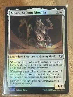 ALharu, Solemn Ritualist - Foil - MTG Commander Masters - English - NM+ - Image 1