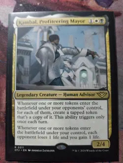 Kambal, Profiteering Mayor Outlaws of Thunder Junction Regular - Image 1