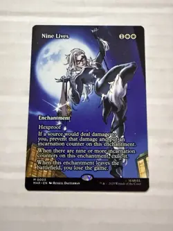 MTG Nine Lives 0003 Regular (Borderless) Marvel Eternal Legal NM MAR - Image 1