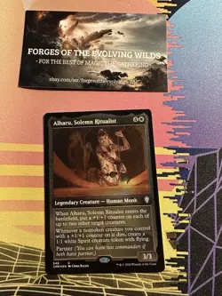 Alharu, Solemn Ritualist Foil Etched CMR Commander Legends - Image 1