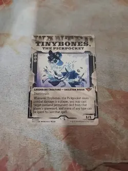 Tinybones, The Pickpocket Showcase Outlaws Of Thunder Junction MTG NM - Image 1