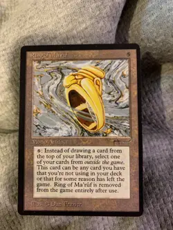 MTG Ring of Ma Ruf Arabian Nights English - Image 1