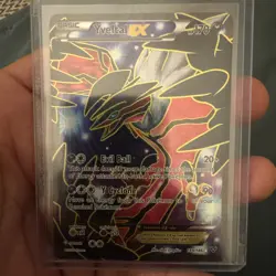 Pokemon TCG Yveltal EX 144/146 XY Base Set 2014 Full Art Holo Rare Card - Image 1
