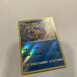 2019 Pokemon Wartortle 24/181 Sm-Team Up Reverse Holo NM - Image 1