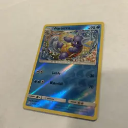 2019 Pokemon Wartortle 24/181 Sm-Team Up Reverse Holo NM - Image 2