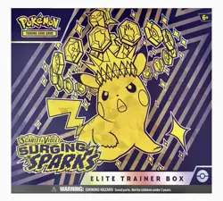 POKEMON TCG Scarlet & Violet Surging Sparks Elite Trainer Box ETB FACTORY SEALED - Image 2
