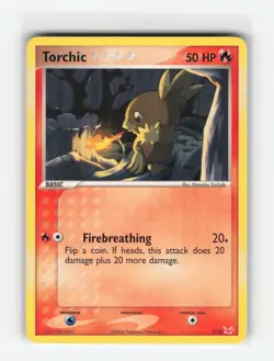 TORCHIC 7/10 LATIAS TRAINER KIT POKEMON TCG LP - Image 1